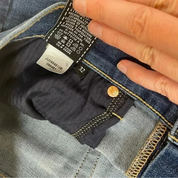 7 For All Mankind High Waist Josefina Jeans Size 32 - Picture 7 of 9